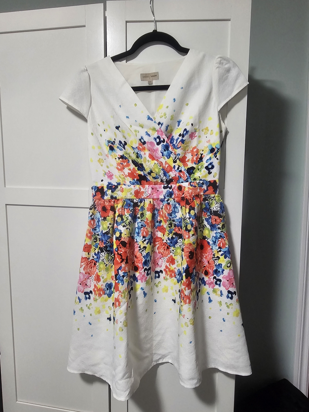 Umisky Floral Fit & Flare Dress – Size 155/80A (Size2/4)